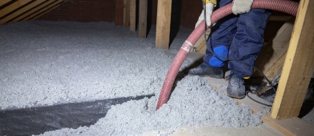Blown-in insulation services from Trotter Air Services